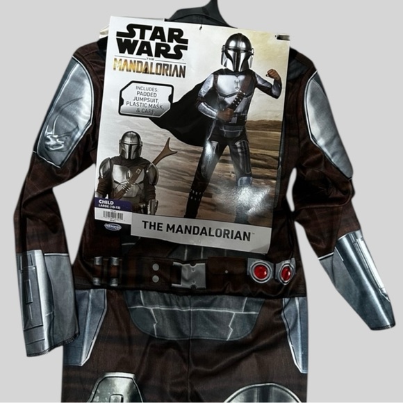 NWT STAR WARS THE MANDALARIAN Kids Costume Size Large - Picture 2 of 6
